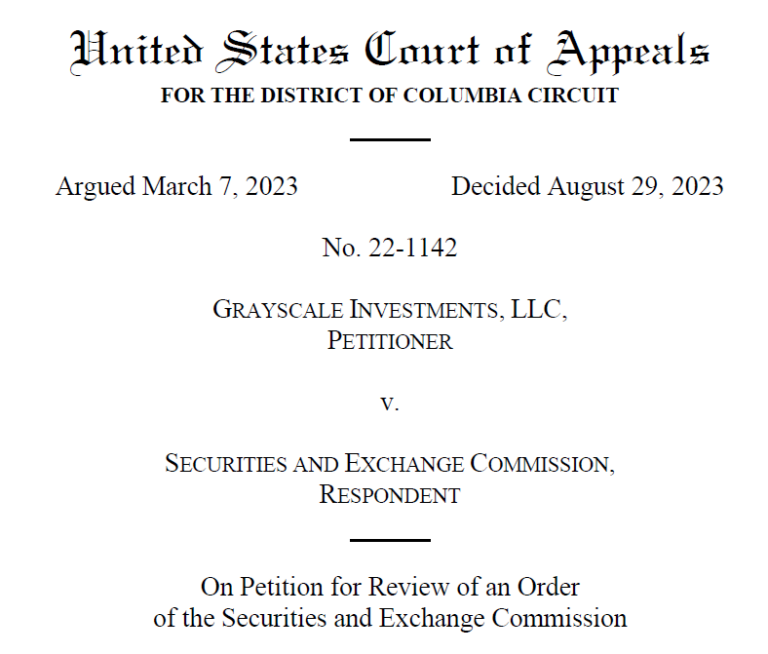Grayscale Mandate