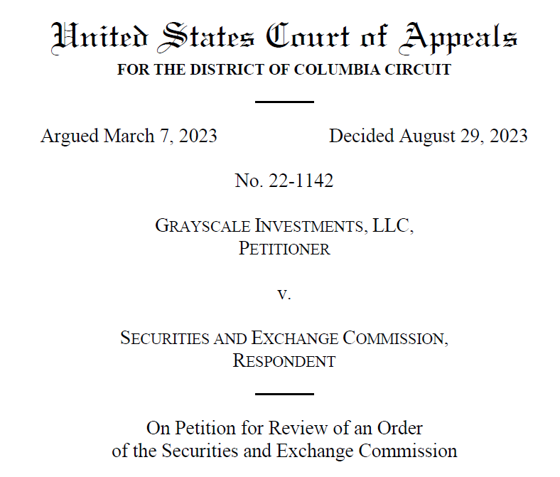 Grayscale Mandate